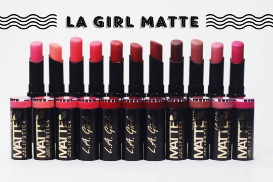 Review thỏi son drugstore đang hot : LA girl matte flat velvet lipstick