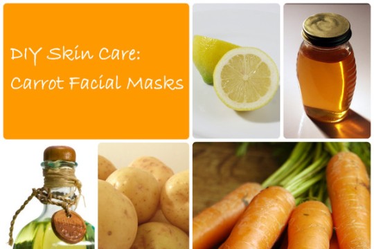 Một số loại mặt nạ cho da khô từ cà rốt