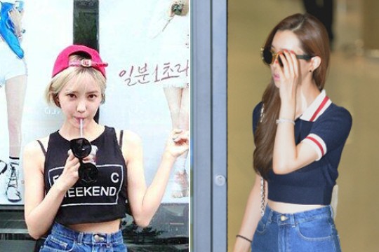 3 kiểu trang phục denim phủ sóng showbiz Hàn mùa hè này