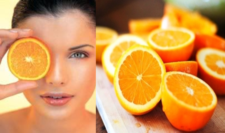 Bí quyết làm đẹp da với quả cam