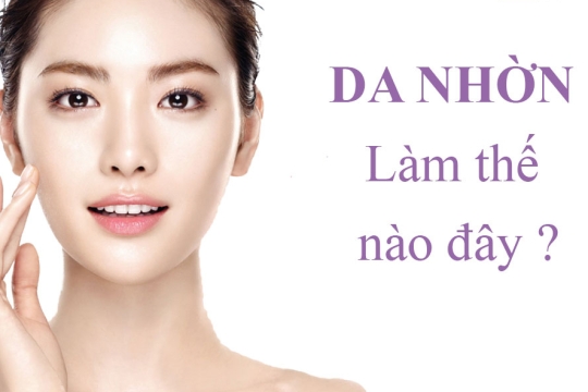 Da nhờn ngày hè - làm sao đây?