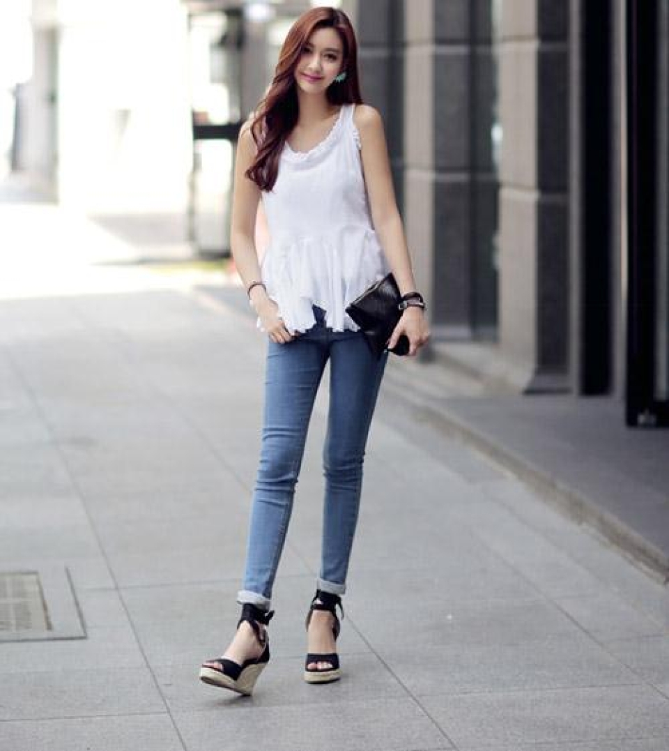 Tạo phong cách với chiếc quần jeans P1