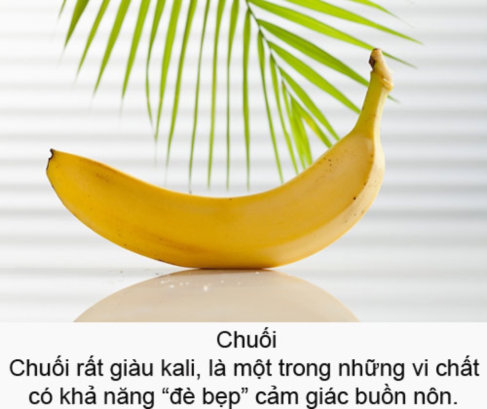 Đồ ăn 'trị' ốm nghén hiệu quả